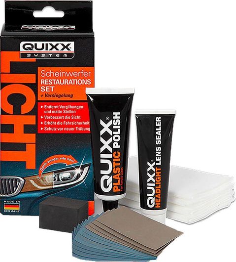Σετ Ξεθαμπώματος Προβολέων Αυτοκινήτου Quixx Headlight Restoration Set