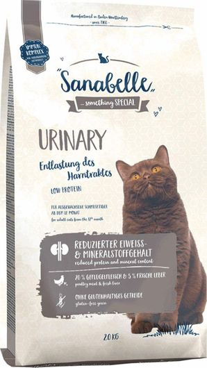 Ξηρά Τροφή Bosch Petfood Concepts Sanabelle Urinary 2kg για Ενήλικες Γάτες με Ευαίσθητο Ουροποιητικό με Πουλερικά