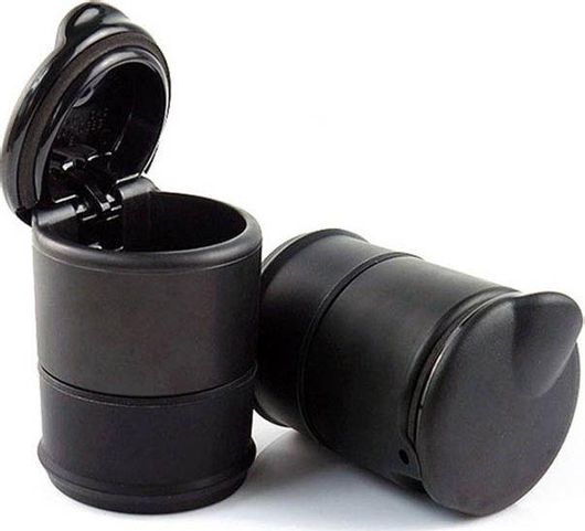 Σταχτοθήκη Auto Gs jc036 Θέσεως & Αεραγωγού με Led Φως Μαύρο