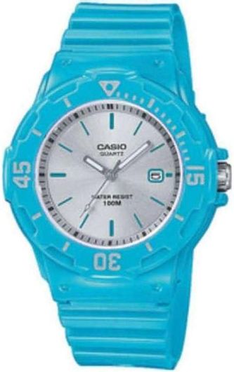 Παιδικό Ρολόι Casio LRW-200H-2E3 με Λουράκι από Καουτσούκ Μπλε