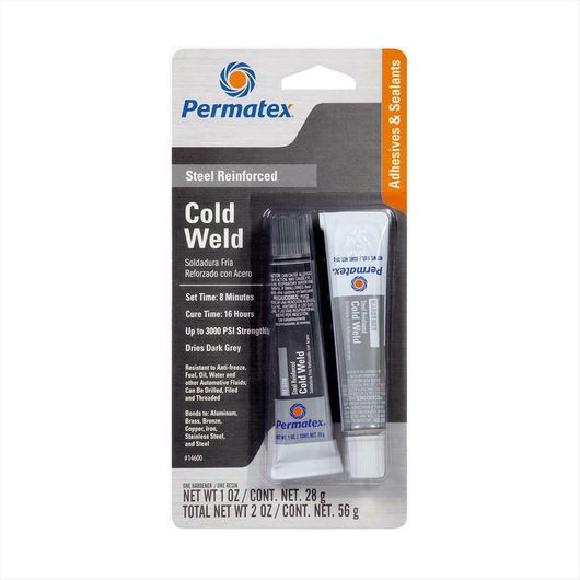 Εποξική Κόλλα Μετάλλων Permatex P14600 Cold Weld 2 Συστατικών 2x28gr