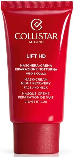 Collistar Lift HD Cream Night Recovery Cream Night Recovery Μάσκα Προσώπου για Αναζωογόνηση Νύχτας 50ml