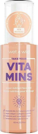 Face Water Τόνωσης Wet n Wild Take Your Vitamins Super Nutrient Face Mist 65ml