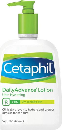 Cetaphil Daily Advance Lotion Ενυδατική Lotion Σώματος για Ξηρές & Ευαίσθητες Επιδερμίδες 473ml
