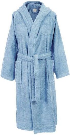 Μπουρνούζι Dimcol 3010 με Κουκούλα Σιέλ 420gr/m² M