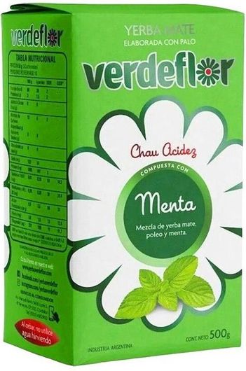 Μάτε Τσάι Verdeflor με Μέντα 500gr