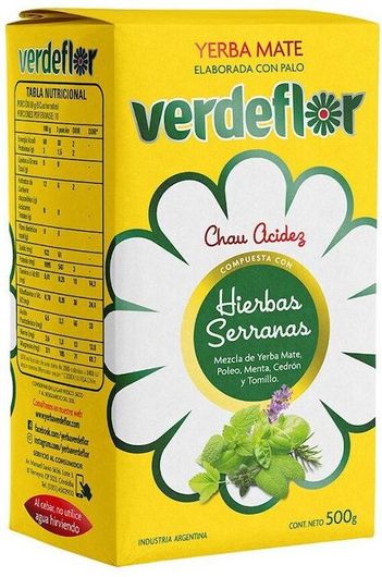 Μάτε Τσάι Verdeflor με Ορεινά Βότανα 500gr