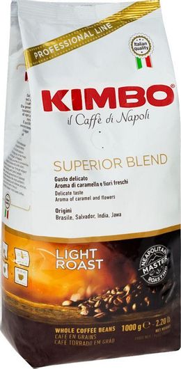 Καφές Kimbo Espresso Superior σε Κόκκους 1000gr