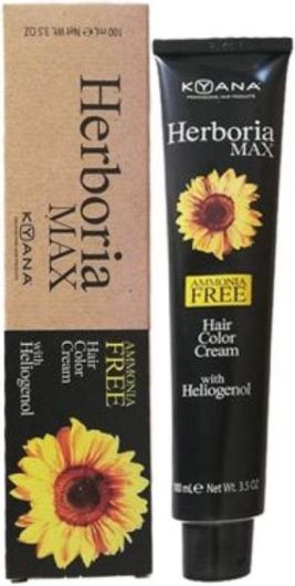 Βαφή Μαλλιών Kyana Herboria Max Ammonia Free 6/0 Ξανθό Σκούρο 100ml