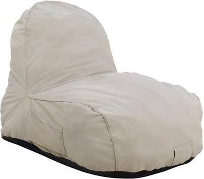 Πουφ Homemarkt Cloud HM5112.01 Πολυθρόνα Αδιάβροχο 81x78x73cm Εκρού