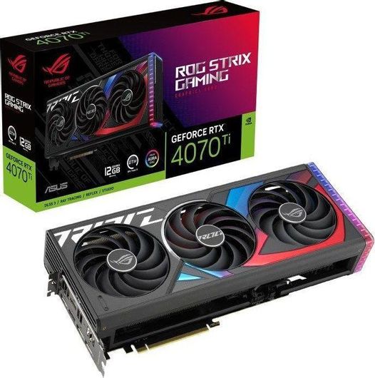 Κάρτα Γραφικών Asus GeForce RTX 4070 Ti 12GB GDDR6X ROG Strix Gaming