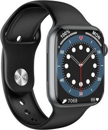 Smartwatch Hoco Y1 Pro 1.75" Stainless Steel Case & Silicone Strap Black