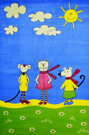 Παιδικό Χαλί Sprintzio Kids 7607 133X200cm Πολύχρωμο