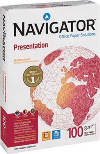 Χαρτί Εκτύπωσης Navigator Presentation A4 100gr/m² 500 Φύλλα