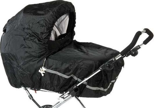 Αδιάβροχο Καροτσιού Μαύρο