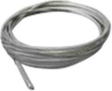 Ντίζα Aca SW4M για Κρέμασμα Φωτιστικών Ατσαλένια 4m Ασημί