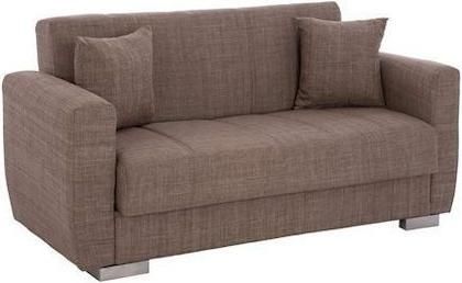Καναπές HomeMarkt HM3241.02 Διθέσιος Κρεβάτι με Αποθηκευτικό Χώρο 150x84cm Καφέ