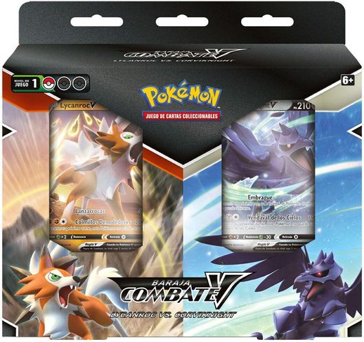 Παιχνίδι Συλλεκτικών Καρτών Kaissa Pokemon TCG: V Battle Lycanroc VS Corviknight Double Deck Bundle για 6+ Ετών