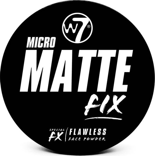 Πούδρα W7 Cosmetics Micro Matte Fix Light 6gr