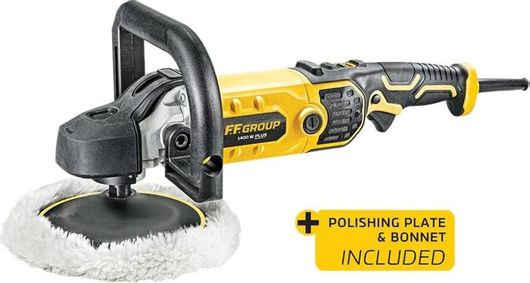 Αλοιφαδόρος F.F. Group 45917 PE 180/1400 E Plus Περιστροφικός 1400W με Ρύθμιση Στροφών