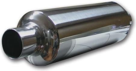 Τελικό Καζανάκι Americat Inox Στρογγυλό 400x115mm Universal