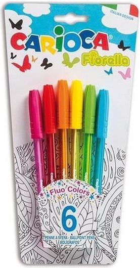 LAPICERAS DE COLORES NEÓN CARIOCA FIORELLA