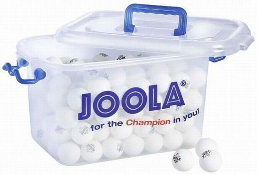 Μπαλάκια Ping Pong Joola Training Box 144τμχ Λευκό