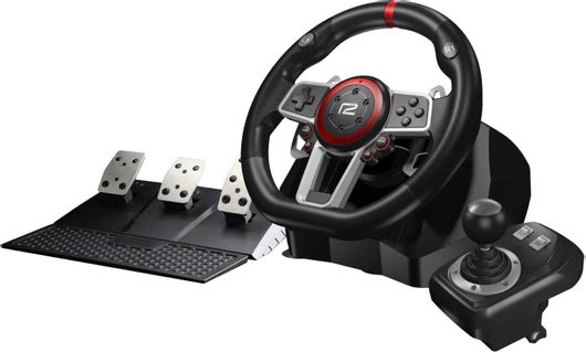 Τιμονιέρα Ready2gaming Racing Wheel Pro με Μοχλό Ταχυτήτων & Πετάλια για PC / PS3 / PS4 / Switch με 900 Μοίρες Περιστροφής
