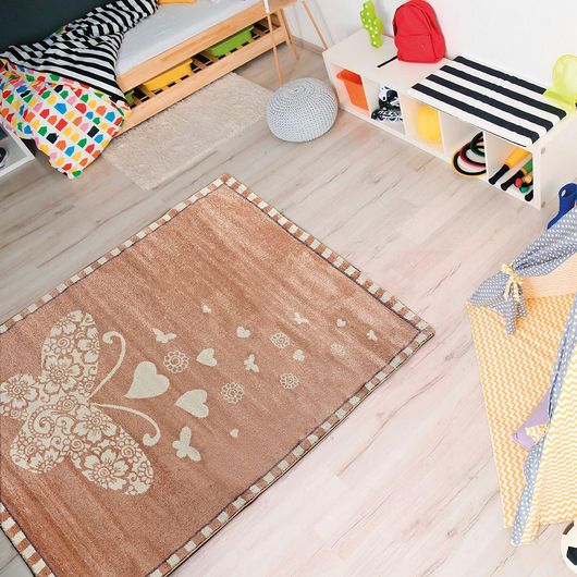 Παιδικό Χαλί Beauty Home 9582 Yolo Art 160cmx230cm Μπεζ