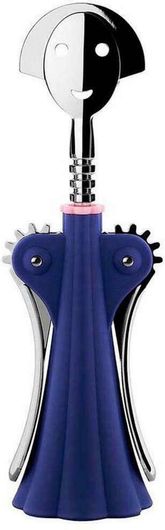 Τιρμπουσόν Alessi Anna G. AM01 DAZ 7x24.5cm Μέταλλο Πλαστικό Μπλε