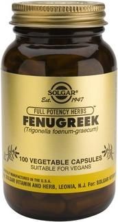 Solgar Fenugreek 520mg 100 Φυτικές Κάψουλες