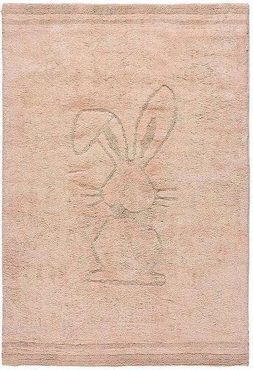 Παιδικό Χαλί Beauty Home Cottony Art 9551 Βαμβακερό 120x180cm Ροζ