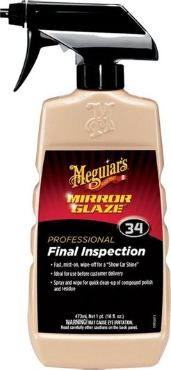 Υγρό Λίπανσης Πηλού Meguiar's 34 Mirror Glaze Final Inspection 473ml