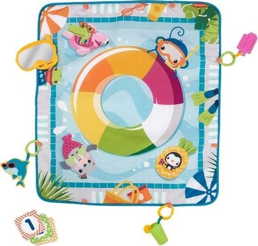 Χαλάκι Δραστηριοτήτων Fisher Price Dive Right in Activity 80x60cm για 0+ Μηνών