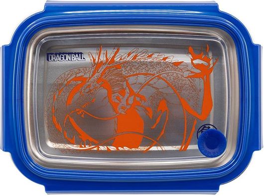 Παιδικό Δοχείο Φαγητού Stor Dragon Ball Z Ανοξείδωτο 1.02lt Μπλε