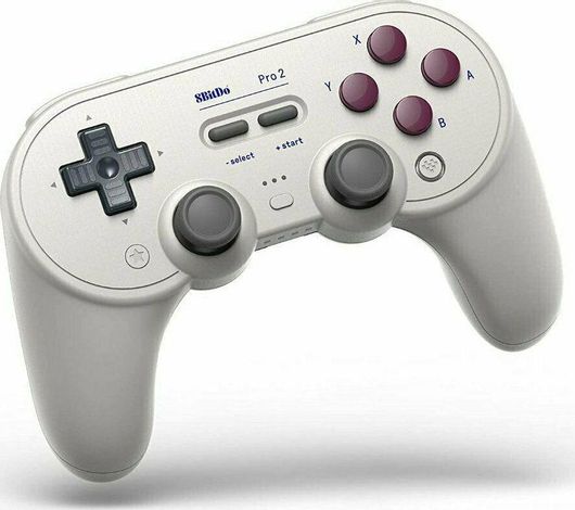Gamepad 8Bitdo Pro 2 Ασύρματο για Android / PC / Switch G Classic Edition Λευκό