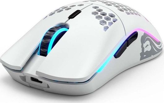 Gaming Ποντίκι Glorious PC Gaming Race Model D Ασύρματο RGB 19000 DPI Λευκό