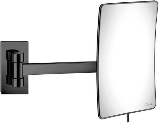 Καθρέπτης Μπάνιου Sanco MR-305-A23 Μεγεθυντικός Ορθογώνιος από Μέταλλο 15x21cm Gun Metal Polished