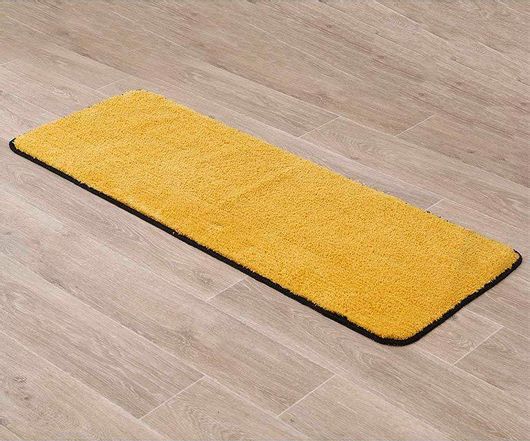 Πατάκι Μπάνιου AA7748123 Microfiber 45x120cm Μουσταρδί