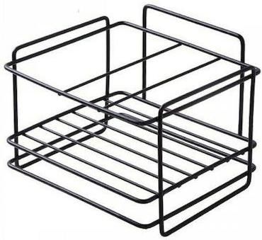 Βάση Οργάνωσης Νεροχύτη Μεταλλική Μαύρο