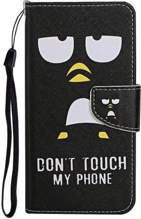 Θήκη Κινητού Wallet με Λουράκι για Samsung Galaxy Note 20 / Galaxy Note 20 5G Δερματίνη Dont Touch My Phone