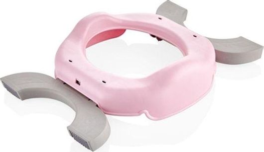 Παιδικό Κάθισμα Τουαλέτας Baby Jem με Σκληρή Επιφάνεια Ροζ