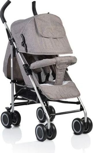 Καρότσι Μπαστούνι Moni Sapphire για 6+ Μηνών Γκρι