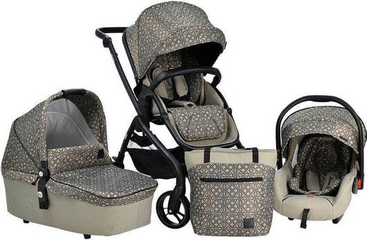 Πολυκαρότσι Bebe Stars Isola 3 in 1 Sand Μπεζ