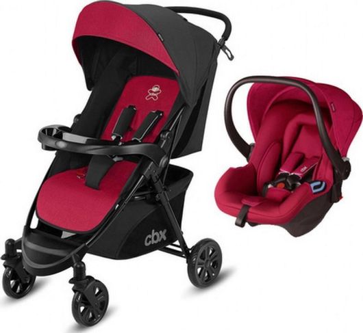 Πολυκαρότσι CBX Woya 2 in 1 Crunchy Μπορντό