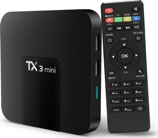 Conceptum TV Box TX3 mini 4K UHD με WiFi USB 2.0 2GB RAM & 16GB Αποθηκευτικό Χώρο με Λειτουργικό Android 7.1