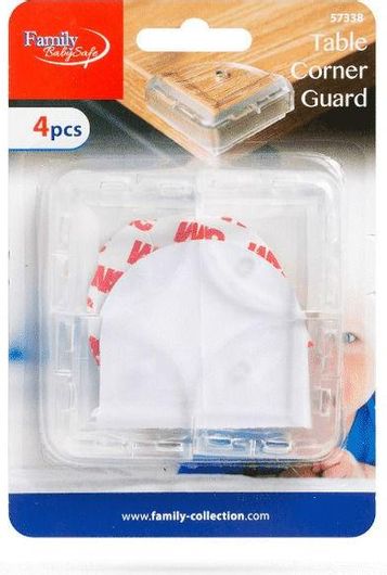 Reer Προστατευτικά για Γωνίες με Αυτοκόλλητο από Πλαστικό 4τμχ