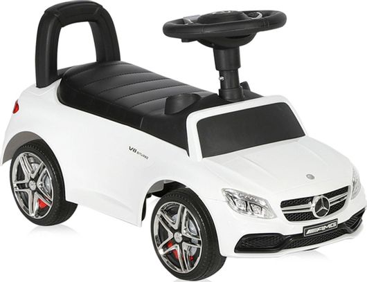 Περπατούρα Lorelli Mercedes-AMG C63 Coupe Ride On Αυτοκινητάκι για 12+ Μηνών Λευκό