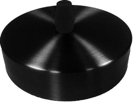 Ροζέτα Φωτιστικού Οροφής Eurolamp 147-23075 Μαύρο