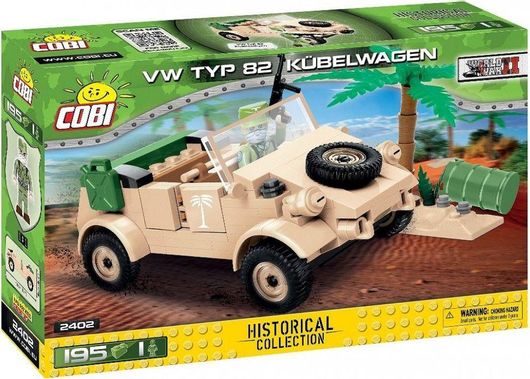 Τουβλάκια Cobi Historical Collection VW typ 82 Kubelwagen για 7+ Ετών 195τμχ